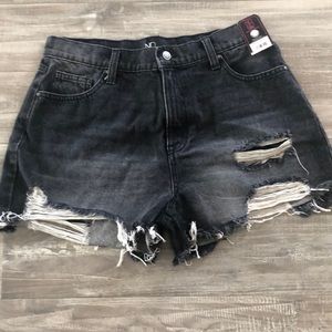 High rise mom shorts